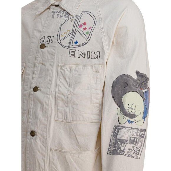 Kapital Memorial Paint Overshirt Jacket Tag Size 3 Men - Picture 4 of 4
